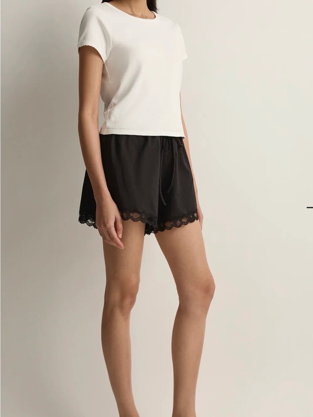 POSSE Marilyn Cotton Lace Short XS - Picture 3 of 3
